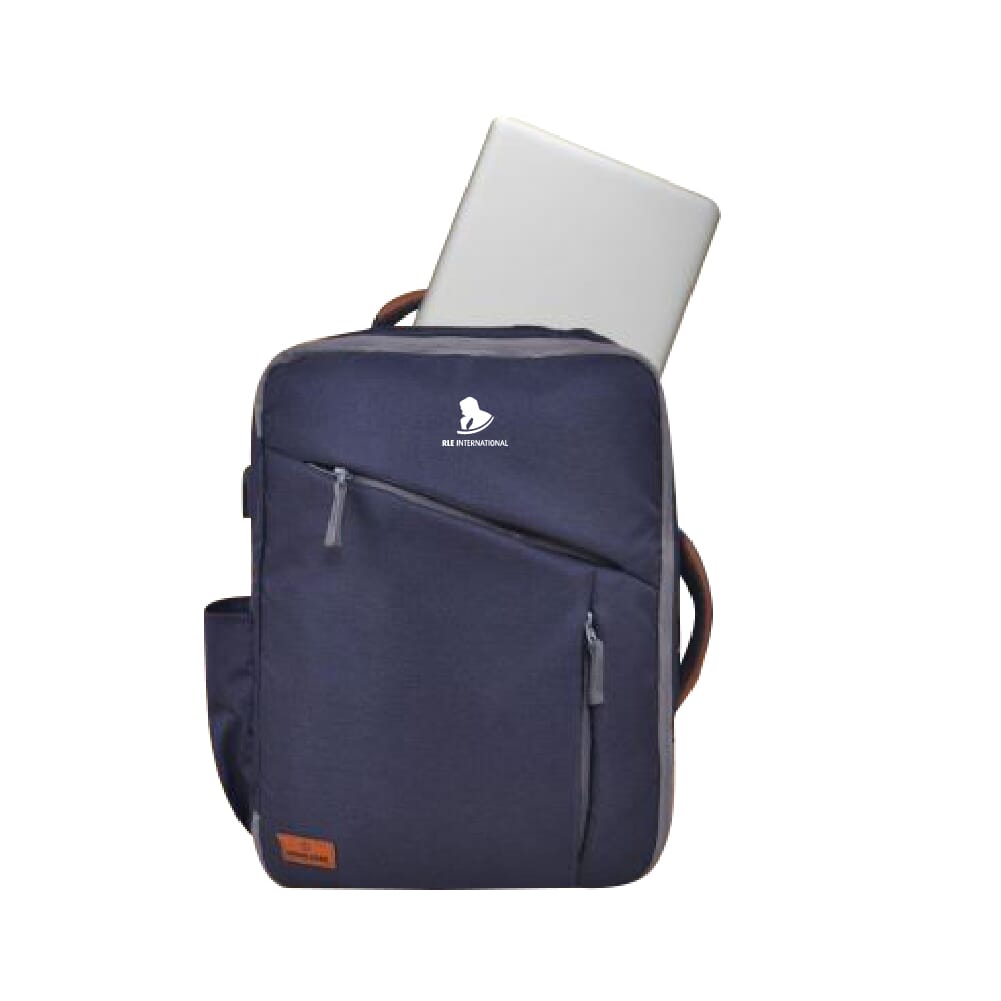Weekender Laptop Bag- Navy Blue-18L